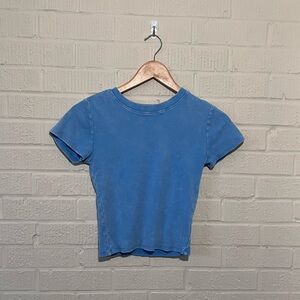 Forever 21 Blue Short Sleeve Tee